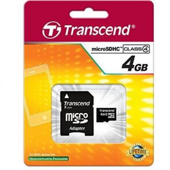Memory TS4GUSDHC4 - MicroSDHC