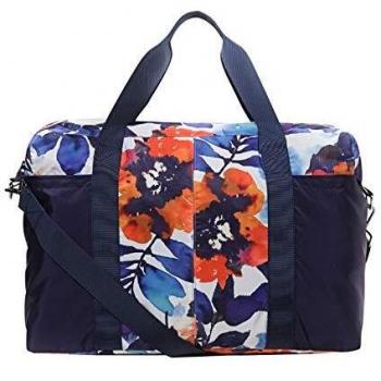Desigual Matilde Camo Flower - Bolsa de gimnasio, color blanco, talla única