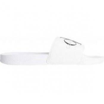 Chancla Calvin Klein Slide Monogram White 41 Blanco