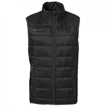 Uhlsport Essential Ultra Lite Down Chaleco, Hombre, Negro/Antracita, 128