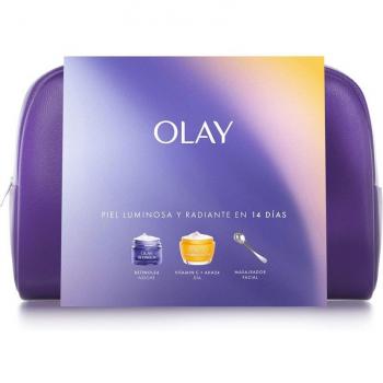 Olay Vitamin C + AHA24 Gel Crema de Día 50ml con Vitamina C, AHA y Niacinamida + Olay Retinol24 Crema de Noche 15ml con Complejo Retino