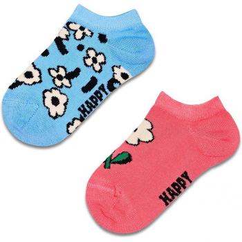 Calcetines cortos de flores en pack de 2