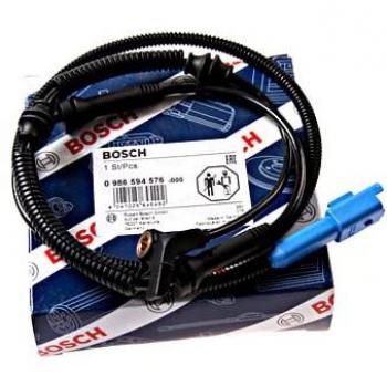 Sensor ABS BOSCH 0 986 594 576 - Sensor de velocidad de rueda, tecnología avanzada, alta precisión en la medición, diseño compacto y duradero, fácil instalación, compatible con múltiples modelos de vehículos