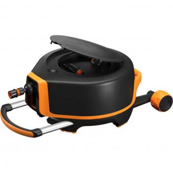 Carrete Automático FISKARS X-Series XL con Manguera de 27 m y Diámetro de 13 mm