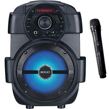 SOGO SS-8760 Altavoz portátil Bluetooth 6.5, USB 2.0