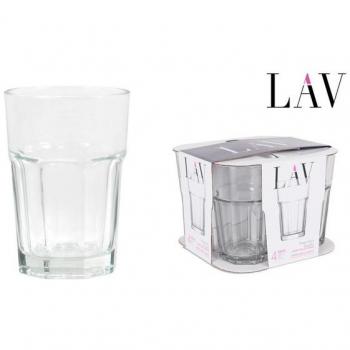 SET 4 VASOS REFRESCO 365CC ARAS
