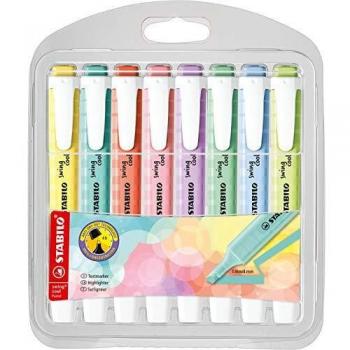 Marcador STABILO swing cool Pastel Edition - Estuche con 8 colores