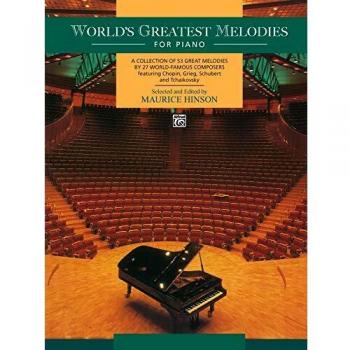 World'S Greatest Piano Melodies: Comb Bound Book