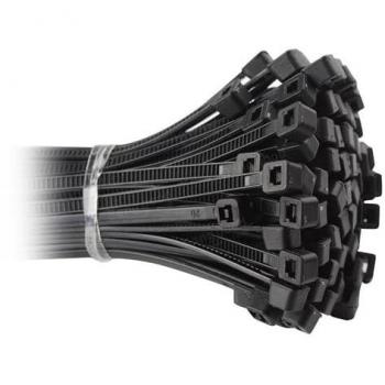 Bridas para cables Norma Group 75 x 750 mm 100 uds, nylon dentado, poliamida 6.6, color blanco
