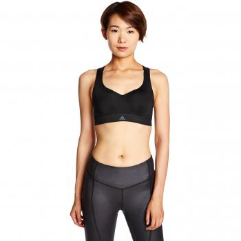adidas Strngr Rc Sujetador Deportivo, Mujer, Negro