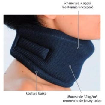 C1 Neck Brace - 40/45 cm - Height 8 cm by cizeta