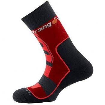 Trangoworld CALCETIN IKKEN, Unisex Adulto, Rojo/Antracita, S