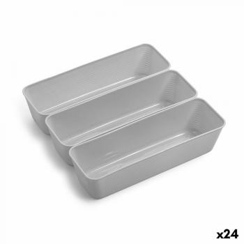 Cestas Multiusos de Plástico (Juego de 3 Piezas)