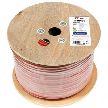 Cable Solar Cu-Sn 10.0mm² XLPE LSZH Rojo 100m y Conexión USB-A 2.0 Codo Macho-Hembra