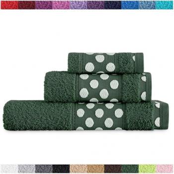 Juego de Toallas de Baño Lunares 3 Piezas