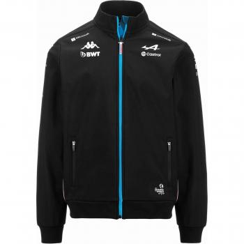 Alpine F1 Team 2024 Men's Tracksuit Jacket - Amdacy Black, Softshell