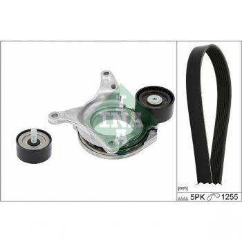 Juego de correas trapeciales poli V INA V-Ribbed Belt Set 529 0544 10