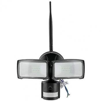Foco LED 18W con Sensor PIR y Cámara WiFi Color Negro 6000K