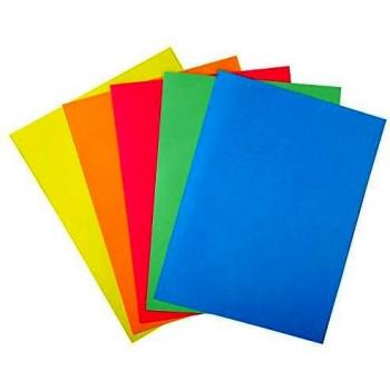 Exacompta 339000E - Lote de 50 Subcarpetas Super 250 con Solapa, Colores Surtidos