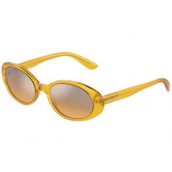 Dolce & Gabbana DG4443 Yellow Female Sunglasses, Size: 52 MM Stylish Sungles for Everyday Use