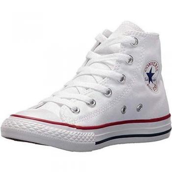 Converse Youth CT Core Hi Fabric Sneakers - White