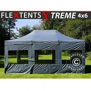 Carpa Plegable Rápida FleXtents Xtreme 50 4x6m Gris