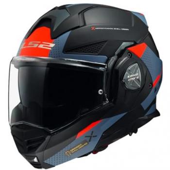 LS2 Casco Modular FF901 ADVANT X Oblivion Mat Negro Azul