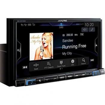 Sistema multimedia autoradio Alpine INE-W720DC con pantalla táctil y conectividad avanzada