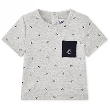 Petit Bateau tee Shirt MC 28808, Camiseta Unisex bebé,