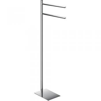 Gedy Trilly Toallero De Pie, Acero Inoxidable, Cromo, 14x34x83.3 cm