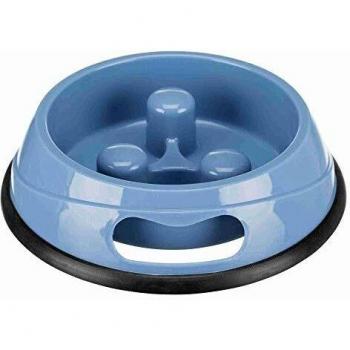 Trixie Slow Feed Plastic Dog Bowl 0.45 Liter