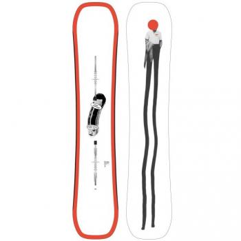 Tabla de Snowboard Burton Good Company Unisex Blanca 135 cm
