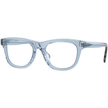 Burberry JB2005 Kids 4079 Squared Blue Eyeglasses with Blue Light Block, Size 45, Frame Only