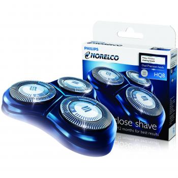 Cuchilla de Repuesto PHILIPS Serie HQ8 para Modelos HQ7300/HQ7200/HQ7100 - Color Gris