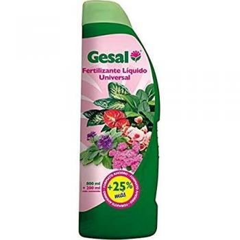 GESAL Fertilizante líquido universal, Óptimo crecimiento de la planta, 1 L