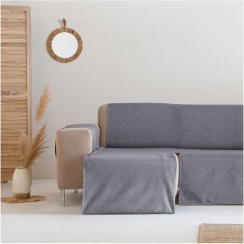 GAMUSI - Funda de Sofá Chaise Longue Izquierdo Impermeable Gris