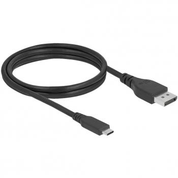 Cable Adaptador USB-C a DisplayPort 1.4 - 8K 60Hz - 1m - Negro