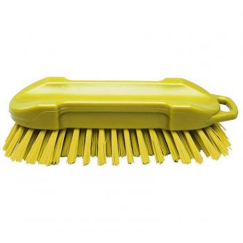 Maya 54153 - Cepillo Mano, Fibra Dura, 210 x 65 mm, Amarillo
