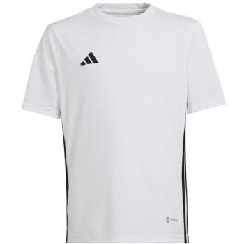 Camiseta de Fútbol Infantil Adidas Tabela 23 Unisex Blanca y Negra H44534