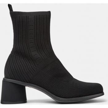 Camper Kiara Women's Black Water-Resistant Ankle Boots with Heel - Size 40