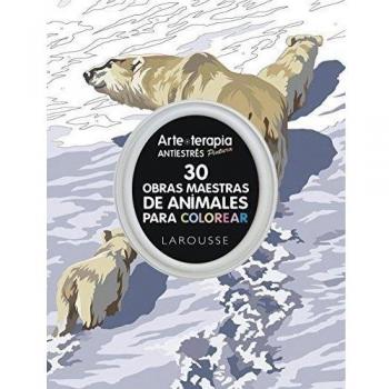 Arte-Terapia 30 Obras Maestras Sobre Animales Para Colorear