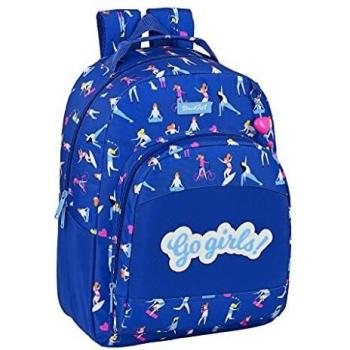Blackfit8 Mochila Adaptable Carro Reciclable Go Girls, 320x150x420 mm, Azul