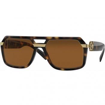 Versace VE4399 108/73 Square Havana Sunglasses