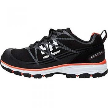 Zapatos de seguridad FP 78224 S3 ESD negro/naranja Talla 36