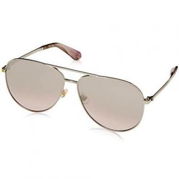 Kate Spade New York Women's Isla 61MM Silver Aviator Sunglasses - One Size
