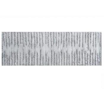 Cuadro Artesanal de Piedras en Acrílico Plata 150 x 60 cm