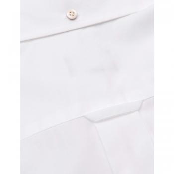 GANT The Broadcloth Reg SS BD Camisa, Blanco