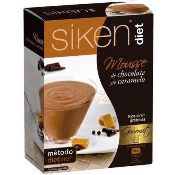 Siken Diet Mousse Chocolate 7 Sobres