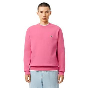 Sudadera Lacoste Hombre Rosa Clásica de Alta Calidad Talla S