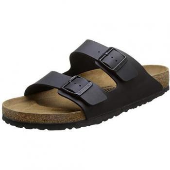 Birkenstock Arizona Birko-Flor Black Sandals for Men and Women, Size 48 EU